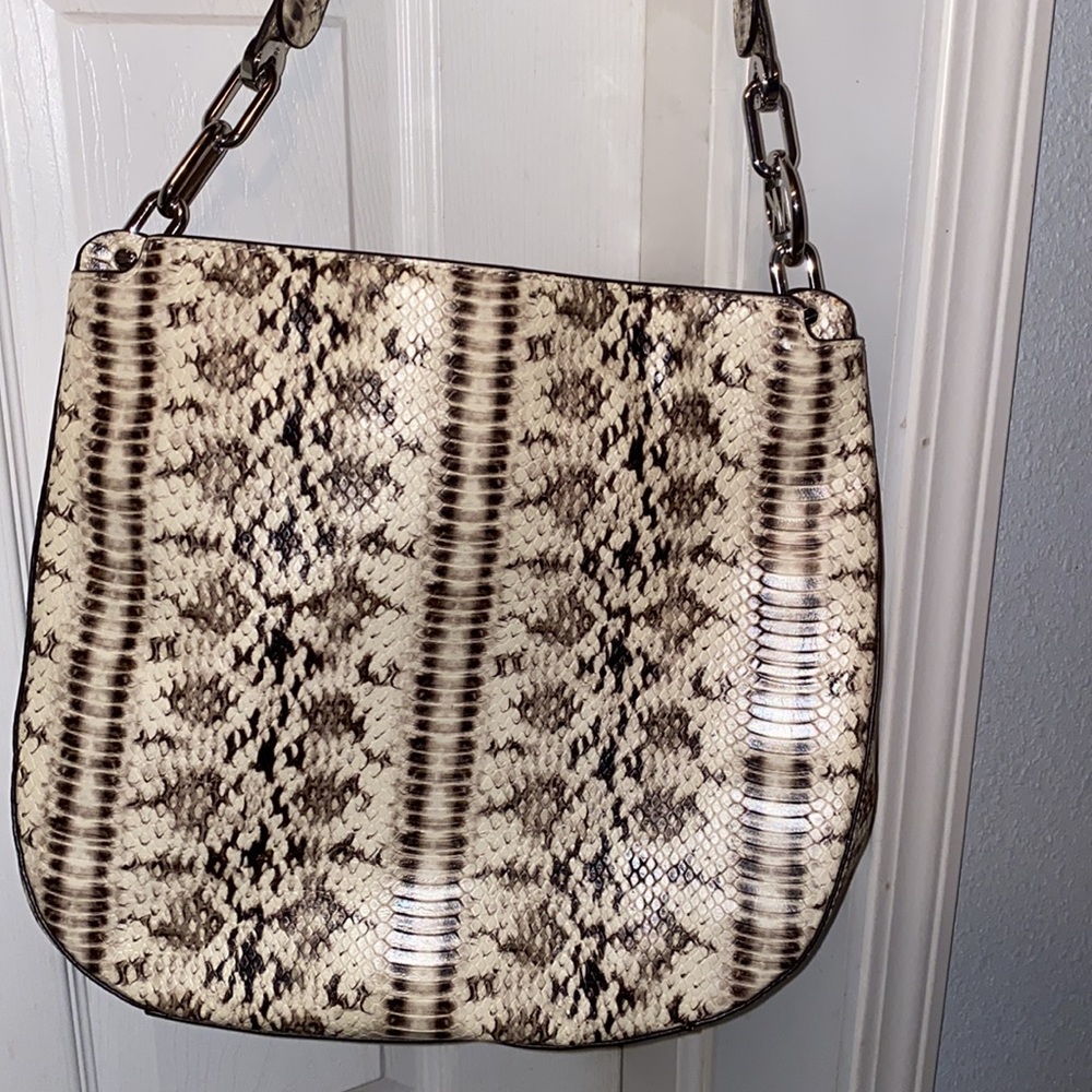 NWT Michael Kors embossed Fulton